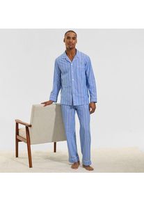 LANDS' END Essenzielle Pyjama-Hose aus Baumwolle f&uuml;r Herren, Herren, size: regular, Blau, Baumwolle, by Lands' End