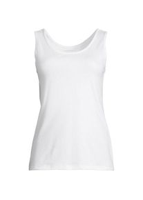LANDS' END Baumwoll-Top f&uuml;r Damen in Petite-Gr&ouml;&szlig;e, Damen, size: petite, Blau, Baumwolle, by Lands' End