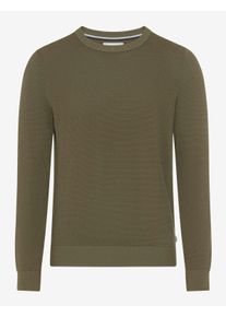 Brax Herren Strickpullover Style RICK burnt olive Gr&uuml;n Oliv, gr&uuml;n - oliv, Gr. 6XL