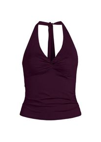 LANDS' END Neckholder-Tankinitop f&uuml;r Damen, Damen, size: regular, Blau, Nylon-Mischung, by Lands' End