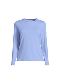 LANDS' END Badeshirt f&uuml;r Damen in Plus-Gr&ouml;&szlig;e, Damen, size: plus, Blau, Nylon-Mischung, by Lands' End