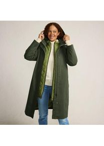 LANDS' END 4-in-1-Mantel f&uuml;r Damen, Damen, size: regular, Gr&uuml;n, Polyester, by Lands' End
