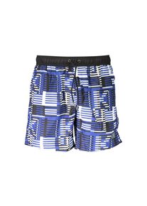 K by KARL LAGERFELD Karl Lagerfeld Blu Polyester M&auml;nner Badeboxer