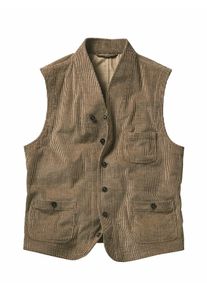 Mey & Edlich Mey & Edlich Herren Winter-in-Florenz-Weste Beige 100 % Baumwolle