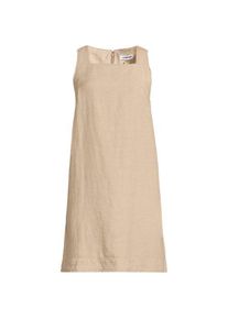 LANDS' END Premium Reinleinen-Shiftkleid in Tall-Gr&ouml;&szlig;e, Damen, size: tall, Elfenbein, by Lands' End