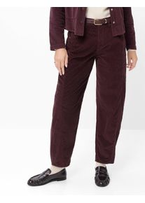 Brax Damen Cordhose Style MEGAN S BLACKBERRY VIOLET, dunkles lila, Gr. 36K
