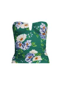 LANDS' END Bandeau-Tankini-Top Slender f&uuml;r Damen, Damen, size: regular, Gr&uuml;n, Elasthan/Nylon-Mischung, by Lands' End