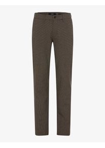 Eurex By Brax Eurex Herren Flatfronthose Style THILO BROWN, dunkelbraun, Gr. 255U
