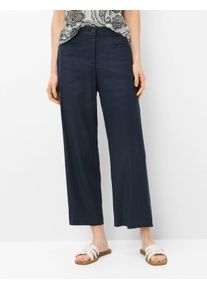 Brax Damen Culotte Style MAINE S NAVY, dunkelblau, Gr. 48K