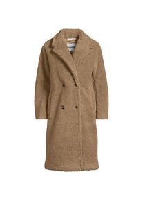 LANDS' END Teddymantel f&uuml;r Damen, Damen, size: regular, Beige, Polyester, by Lands' End