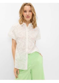 Brax Damen Bluse Style VIV, wei&szlig;, Gr. 42