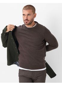 Brax Herren Pullover Style RICK chocolate, dunkelbraun, Gr. M