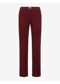 Raphaela by Brax Damen Schlupfhose Style LAVINA STRAIGHT BURGUNDY, dunkelrot, Gr. 44
