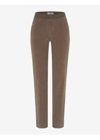 Raphaela by Brax Damen Cordhose Style PAMINA TAUPE, braun, Gr. 48K