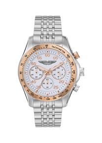 Aston Martin Thrill Sgt W Herren Silberne Uhr MTRS1F504