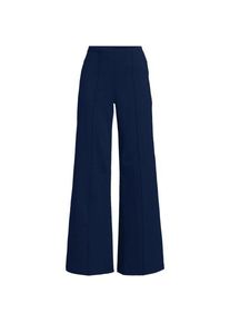 LANDS' END Starfish Palazzo-Hose f&uuml;r Damen in Petite Gr&ouml;&szlig;e, Damen, size: petite, Blau, Elasthan/Baumwoll-Mischung, by Lands' End