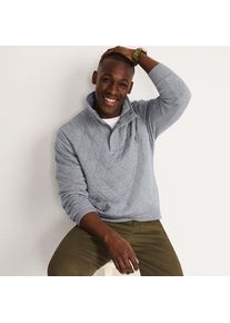 LANDS' END Gesteppter Pullover mit Stehkragen f&uuml;r Herren, Herren, size: regular, Schwarz, by Lands' End