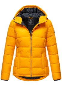 Marikoo Damen Steppjacke &ndash; Leichte &Uuml;bergangsjacke mit Kapuze
