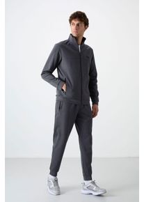 Herren Fleece Sweatshirt und Hose Set