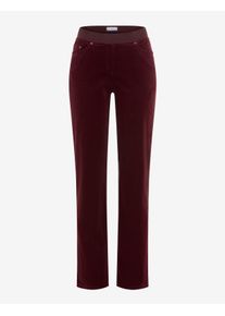 Raphaela by Brax Damen Cordhose Style PAMINA BURGUNDY, dunkelrot, Gr. 52K
