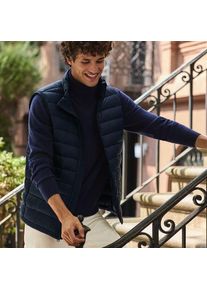 LANDS' END Ultraleichte verstaubare Wanderweight-Daunenweste f&uuml;r Herren, Herren, size: regular, Blau, Polyester/Nylon/Daunen, by Lands' End