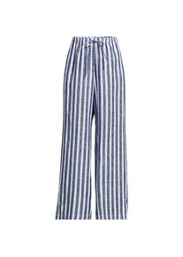 LANDS' END Weite Premium Reinleinen-Schlupfhose f&uuml;r Damen, Damen, size: regular, Blau, Leinen, by Lands' End