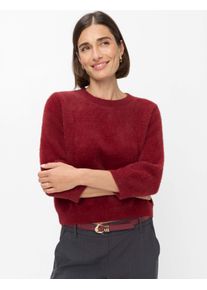Brax Damen Pullover Style NOEMI wine red, dunkelrot, Gr. 48