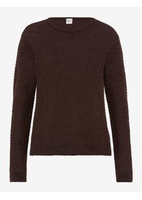Brax Damen Strickpullover Style LESLEY brunette, dunkelbraun, Gr. 36