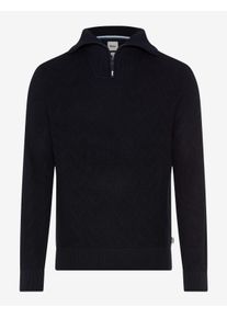 Brax Herren Strickpullover Style S&Ouml;REN navy, dunkelblau, Gr. XS