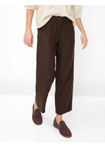 Brax Damen Culotte Style MAINE S COFFEE, dunkelbraun, Gr. 46K