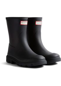 Hunter Downpour Short Gummi Damen Schwarze Gummistiefel