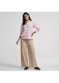 LANDS' END Weite Chinos High Waist aus Lyocell-Mix f&uuml;r Damen, Damen, size: regular, Schwarz, Baumwolle/Baumwoll-Mischung, by Lands' End