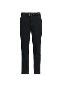 LANDS' END Straight Fit Chinos mit Textur f&uuml;r Herren, Herren, size: regular, Schwarz, Baumwolle/Baumwoll-Mischung, by Lands' End