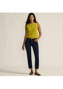 LANDS' END Slim Fit Jeans mit Biesennaht f&uuml;r Damen, Damen, size: regular, Blau, Baumwolle/Baumwoll-Mischung, by Lands' End