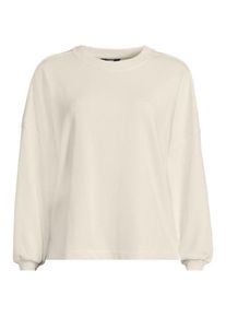 LANDS' END Leichtes Sweatshirt f&uuml;r Damen in Petite-Gr&ouml;&szlig;e, Damen, size: petite, Elfenbein, by Lands' End