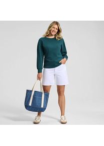 LANDS' END Leichtes Sweatshirt, Damen, size: regular, Pink, Baumwolle, by Lands' End