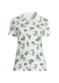 LANDS' END Supima-Poloshirt f&uuml;r Damen in Plus-Gr&ouml;&szlig;e, Damen, size: plus, Schwarz, Baumwolle, by Lands' End