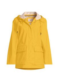 LANDS' END Squall Ausgestellte Regenjacke f&uuml;r Damen in Plus-Gr&ouml;&szlig;e, Damen, size: plus, Gelb, Polyester, by Lands' End