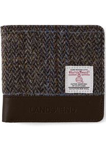 LANDS' END Harris Tweed Portemonnaie, Herren, size: regular, Braun, Wolle, by Lands' End