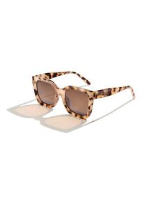 LANDS' END ABSTRACTION Sonnenbrille mit gemustertem Rahmen, Damen, size: regular, Braun, by Lands' End
