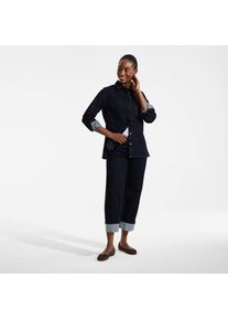 LANDS' END Lands' End x Lulu Guinness Jeansbluse f&uuml;r Damen, Damen, size: regular, Blau, Baumwolle/Baumwoll-Mischung, by Lands' End