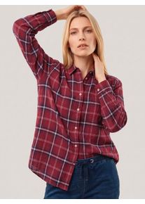 Walbusch Hemdbluse aus Strukturflanell