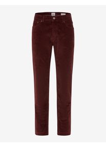 Brax Herren Cordhose Style COOPER MERLOT, dunkelrot, Gr. 48/32