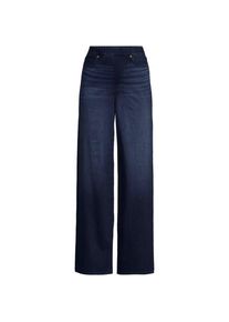 LANDS' END Starfish Knit-Jeans mit weitem Bein f&uuml;r Damen in Plus-Gr&ouml;&szlig;e, Damen, size: plus, Blau, Baumwoll-Mischung/Polyester-Mischung, by Lands' End