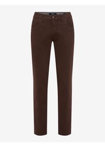 Eurex By Brax Eurex Herren Five-Pocket-Hose Style LUKE COFFEE, dunkelbraun, Gr. 34/30