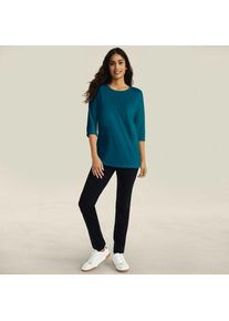 LANDS' END Slim Fit Starfish Jersey-Freizeithose in Petite-Gr&ouml;&szlig;e, Damen, size: petite, Schwarz, Elasthan/Baumwoll-Mischung, by Lands' End
