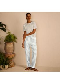 LANDS' END Relaxte Premium Reinleinen-Schlupfhose f&uuml;r Damen in Petite-Gr&ouml;&szlig;e, Damen, size: petite, Elfenbein, Leinen, by Lands' End