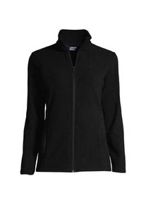 LANDS' END Anyweather Fleece-Jacke in Plus-Gr&ouml;&szlig;e, Damen, size: plus, Schwarz, Polyester, by Lands' End