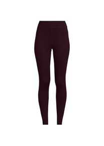 LANDS' END Lange Stretch-THERMASKIN-Unterhose f&uuml;r Damen in Plus-Gr&ouml;&szlig;e, Damen, size: plus, Rot, Elasthan/Polyester-Mischung, by Lands' End