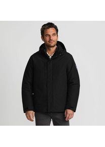 LANDS' END Isolierte, wasserdichte 3-in-1-Jacke Squall f&uuml;r Herren, Herren, size: regular, Schwarz, Polyester/Nylon, by Lands' End